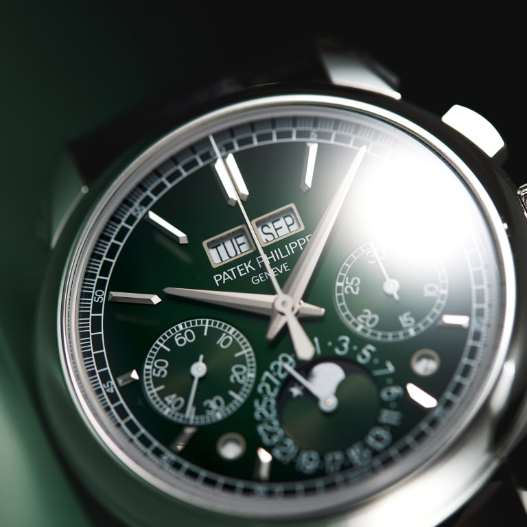 Perpetual Calendar Chronograph Platinum Green Dial 41mm Product Image 8