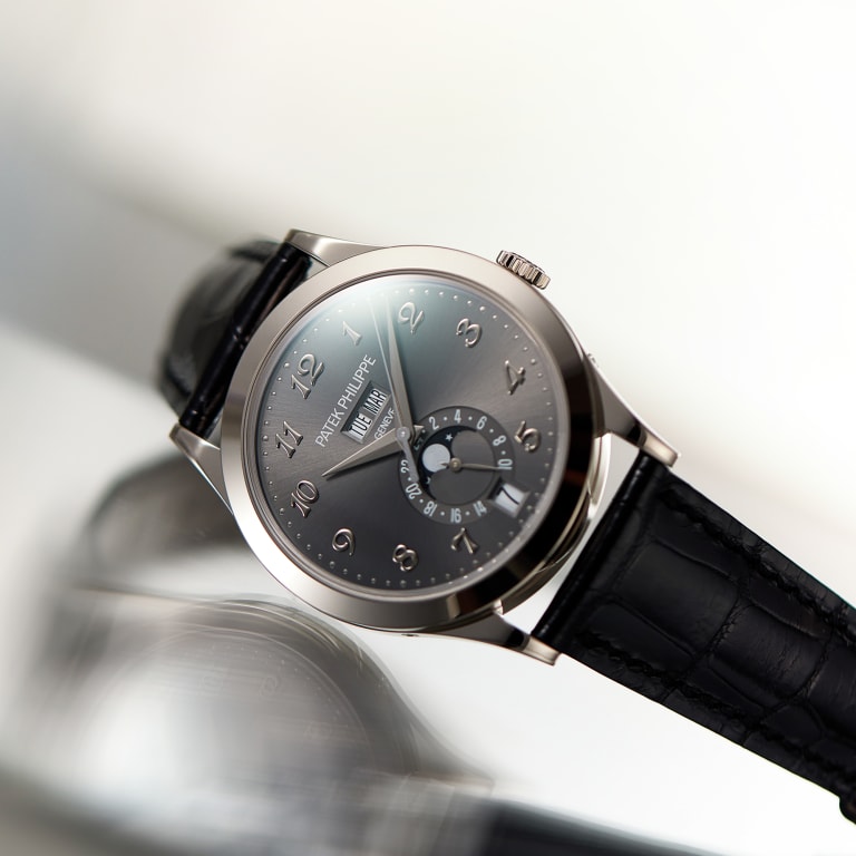 Annual Calendar White Gold Grey Dial 39mm Product Image 11