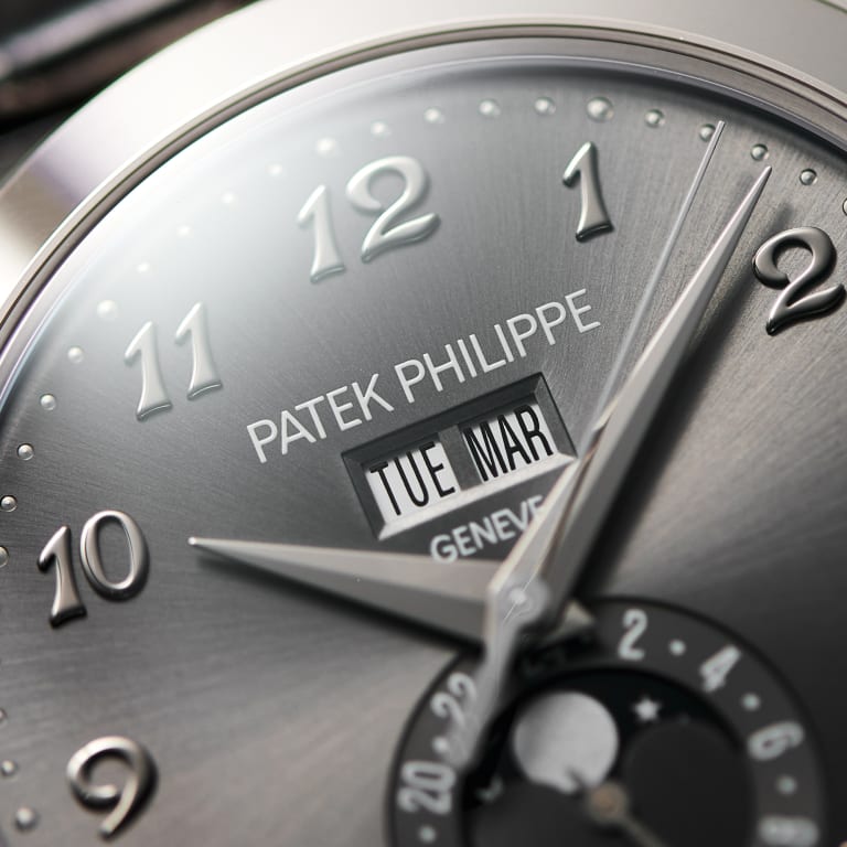 Annual Calendar White Gold Grey Dial 39mm Product Image 12