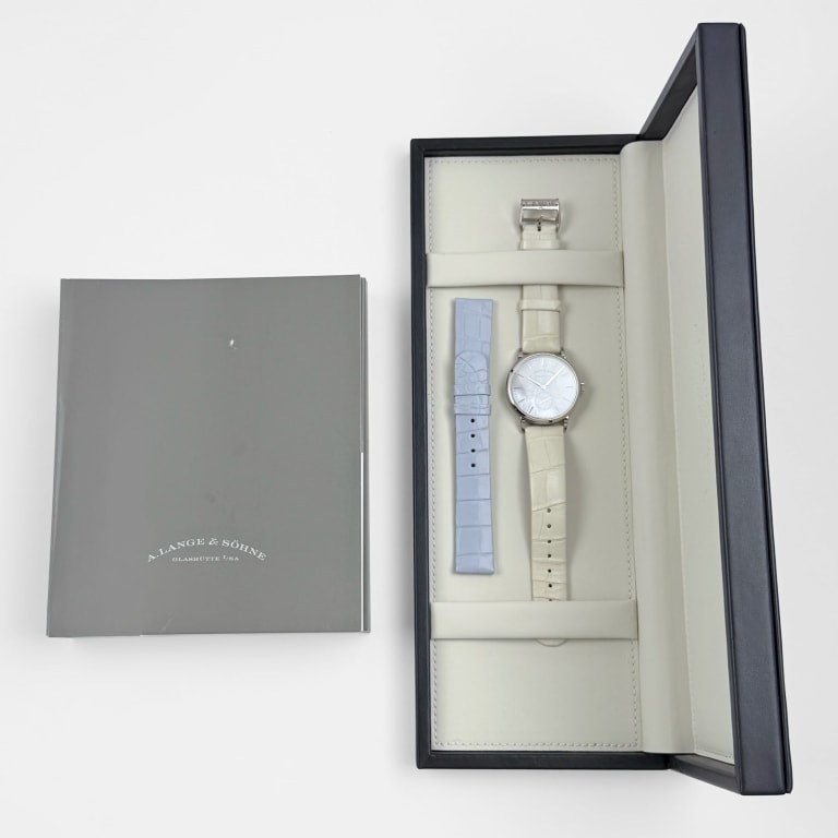 Saxonia White Gold White Dial 35mm Product Image 10