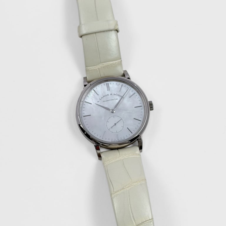 Saxonia White Gold White Dial 35mm Product Image 1