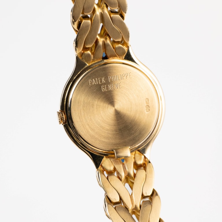 La Flamme Yellow Gold Diamond Pave Dial 23mm Product Image 8