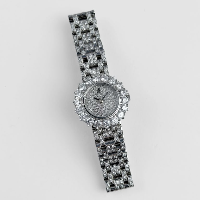 Classic Haute Joaillerie White Gold Diamond Pave Dial 23mm Product Image 1