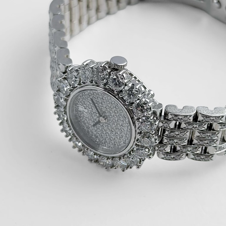 Classic Haute Joaillerie White Gold Diamond Pave Dial 23mm Product Image 2