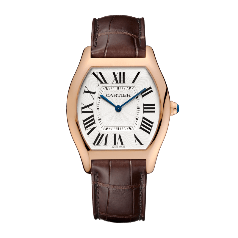 Photo of Tortue Extra Thin Rose Gold Silver Dial 34mm