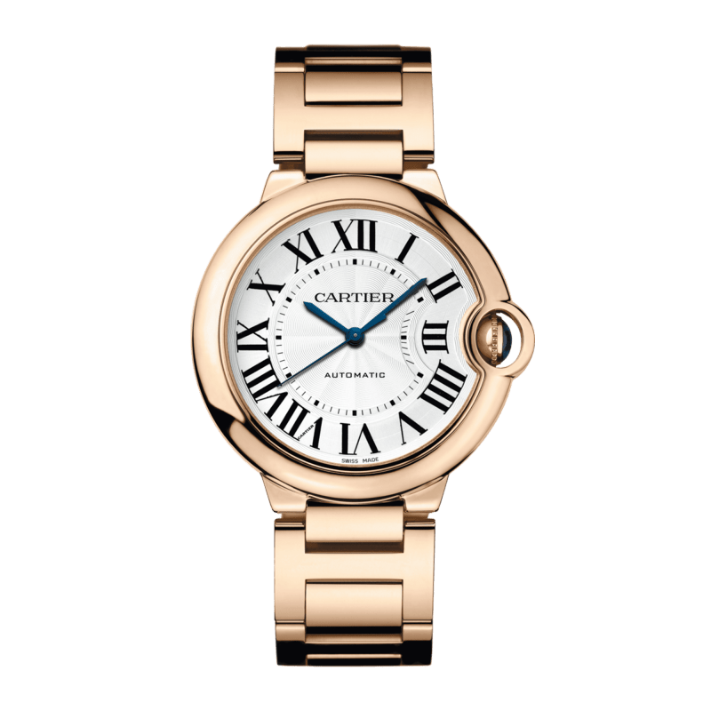 Photo of Ballon Bleu de Cartier Rose Gold Silver Dial 36mm