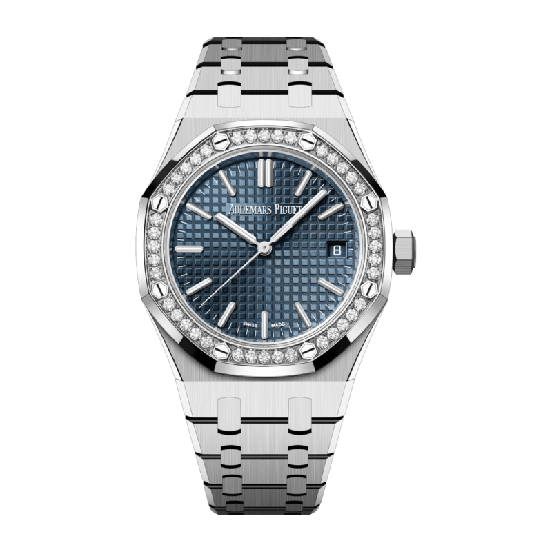 Audemars Piguet Royal Oak Selfwinding Steel Diamond Black Dial