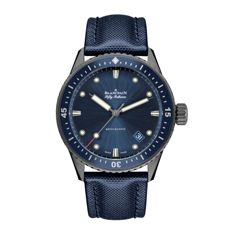 Swatch Fifty Fathoms Blancpain x Swatch Arctic Ocean 42mm