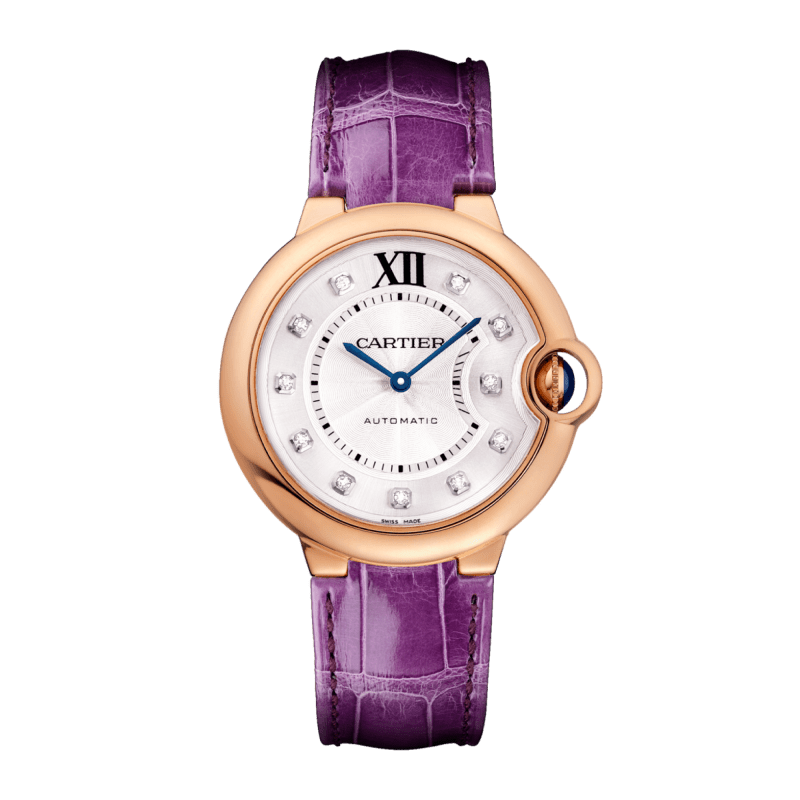 Photo of Ballon Bleu de Cartier Rose Gold Silver Dial 36mm
