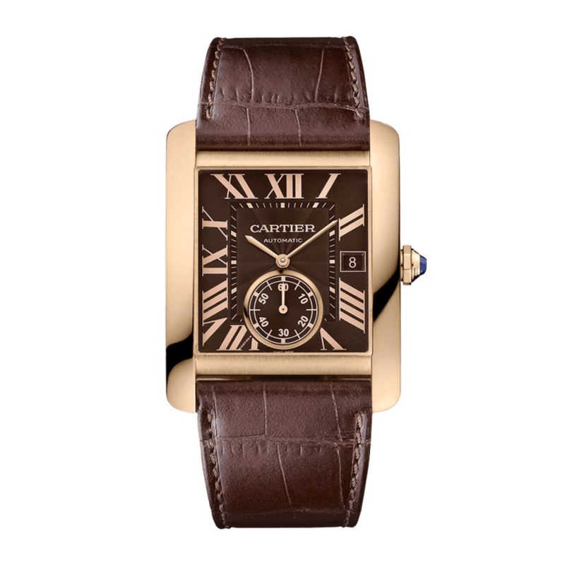 Cartier Tank MC Rose Gold Grey Dial 34mm WGTA0014 - Make an offer