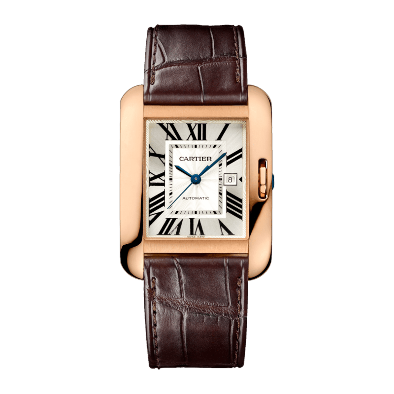 Photo of Tank Anglaise Rose Gold Silver Dial 29mm