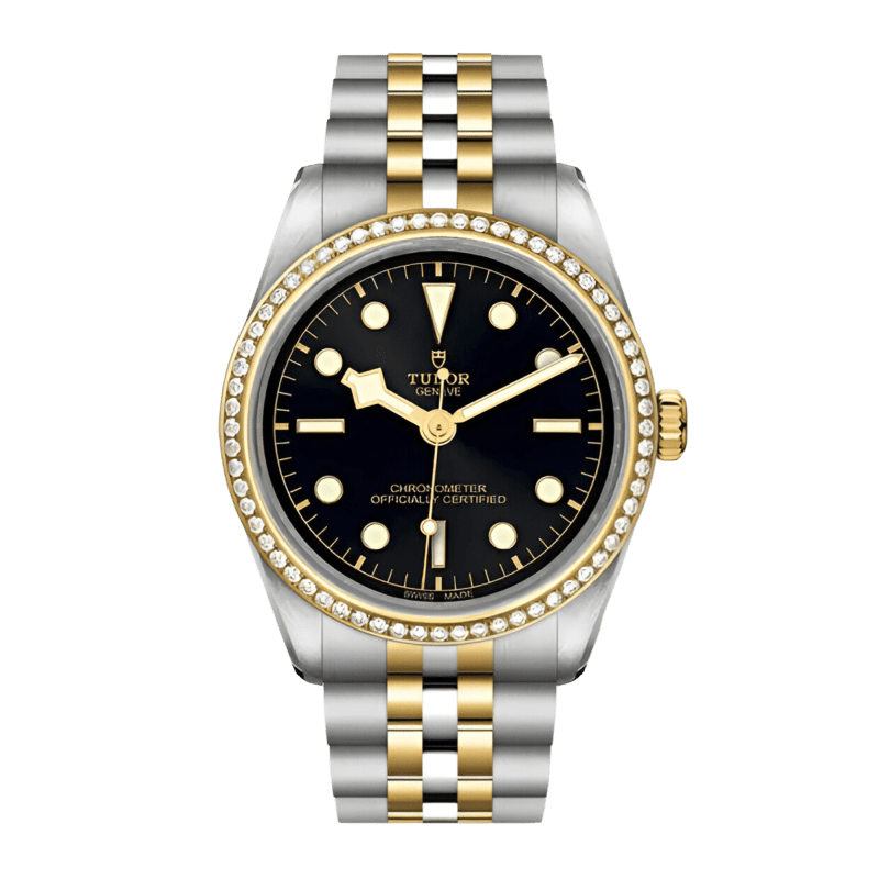 Photo of Black Bay Yellow Gold & Steel Black Dial 36mm