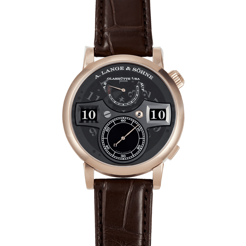 Photo of Zeitwerk Lumen Honey Gold Black Dial 42mm