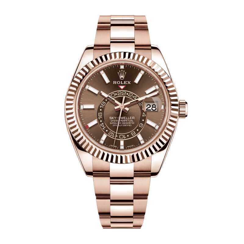Rolex Sky-Dweller Rose Gold Blue Dial 42mm 336935-0001 - Make an