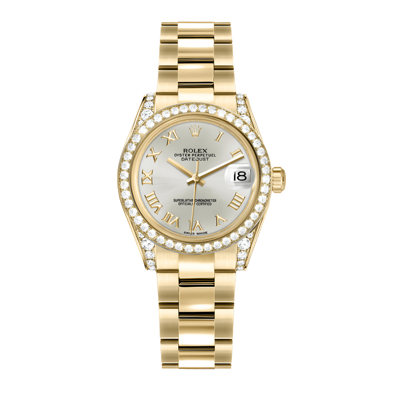 Photo of Datejust Yellow Gold Diamond Silver Dial 31mm
