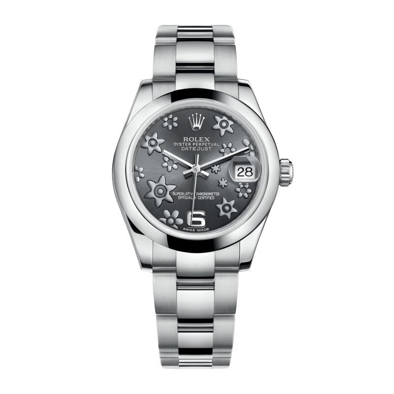Photo of Datejust Steel Grey Floral Dial 31mm