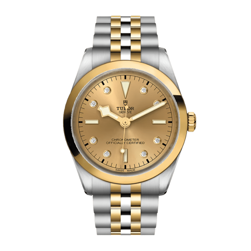 Photo of Black Bay Yellow Gold & Steel Champagne Dial 36mm