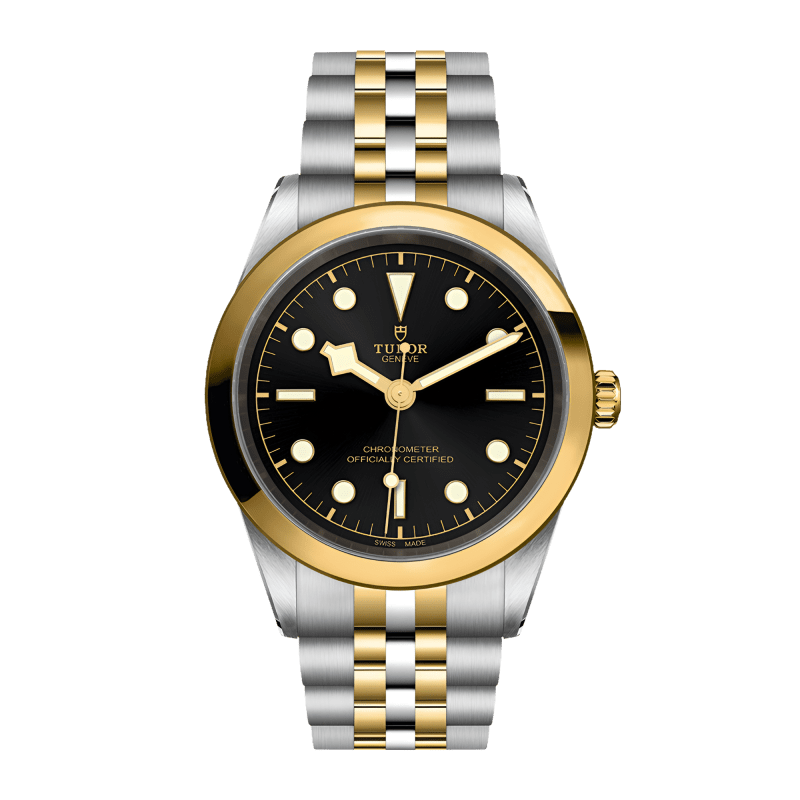 Photo of Black Bay Yellow Gold & Steel Black Dial 41mm
