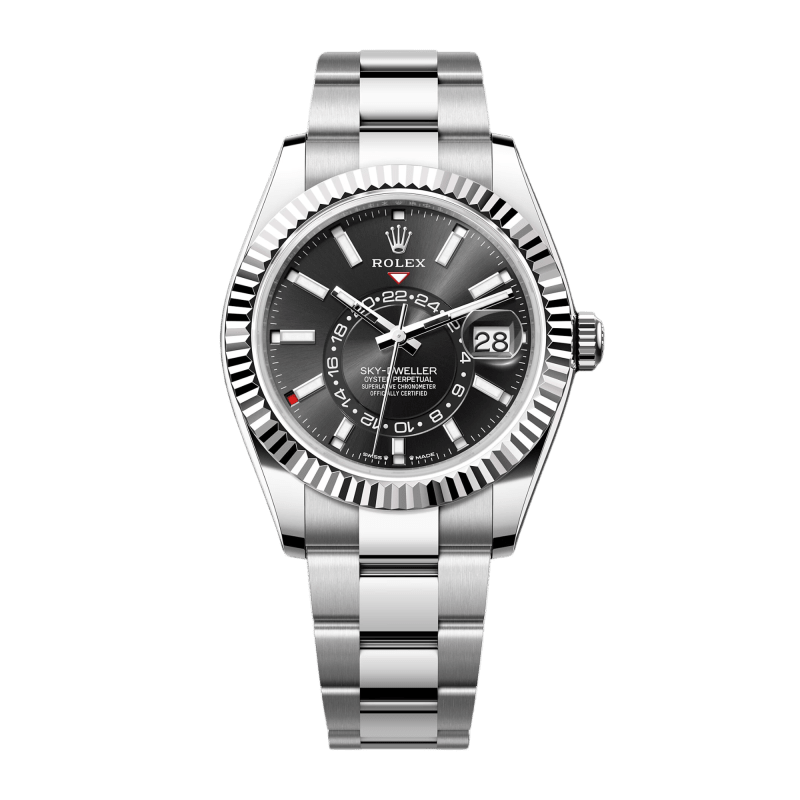 Photo of Sky-Dweller Steel Black Dial 42mm