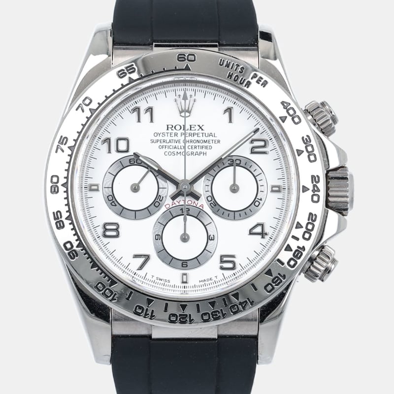 Photo of Daytona White Gold White Dial 40mm
