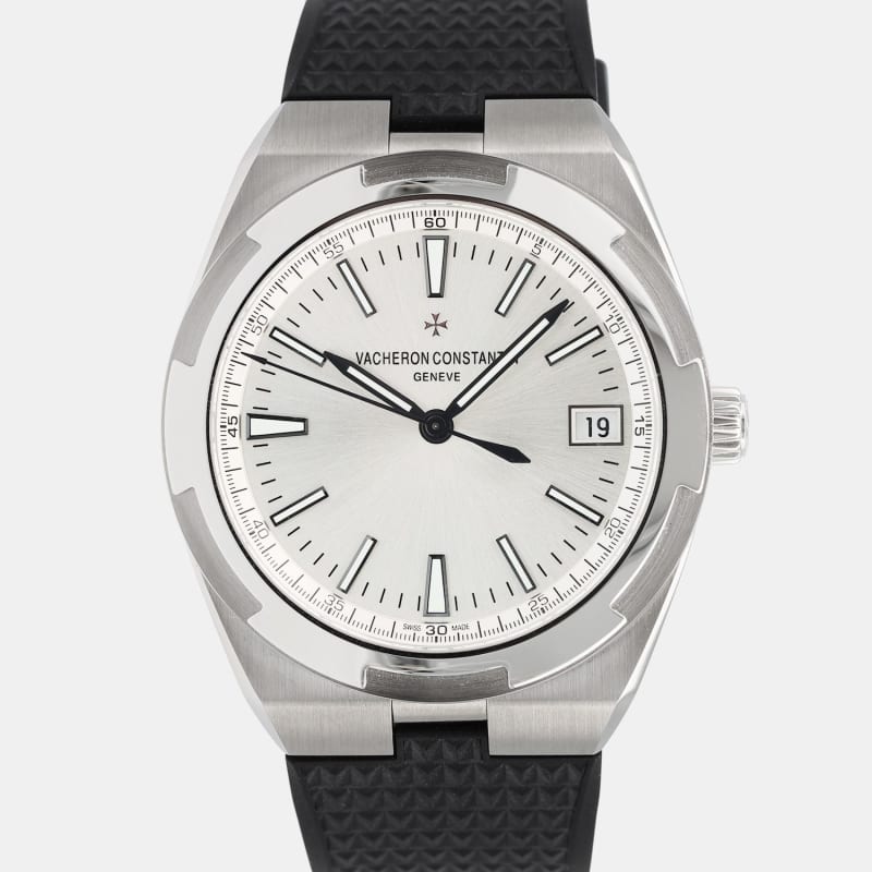 Photo of Overseas Date Steel Silver Dial 41mm