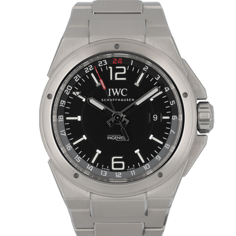 Photo of Ingenieur Dual Time Steel Black Dial 43mm