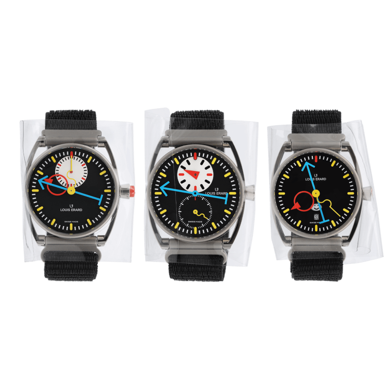 Photo of Excellence Le Triptyque Louis Erard x Alain Silberstein - 3 Watch Set 40mm
