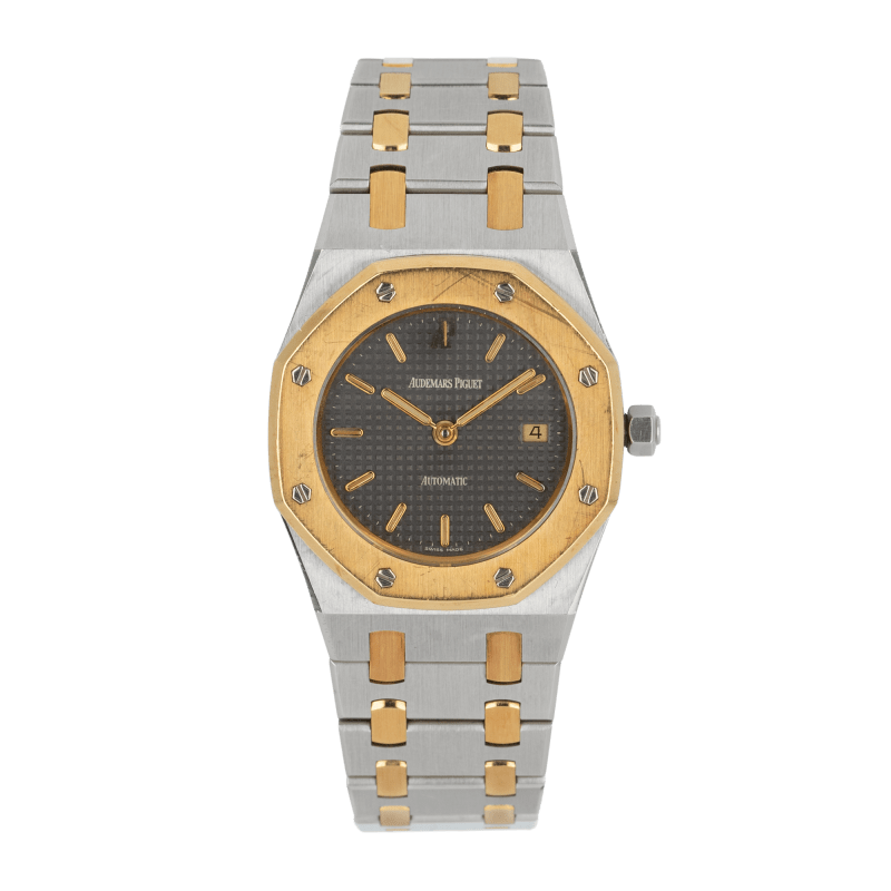 Photo of Royal Oak Yellow Gold & Steel Grey Dial 30mm