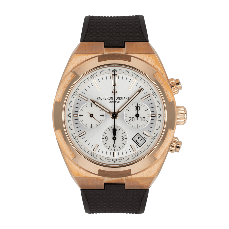 Photo of Overseas Chronograph Rose Gold Silver Dial 41mm