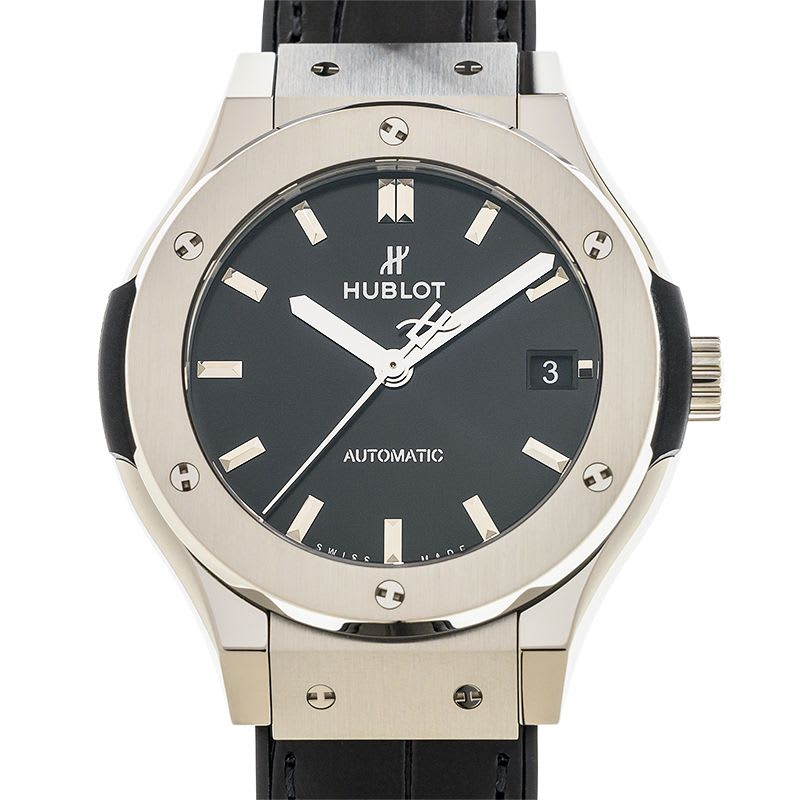 Hublot Classic Fusion Titanium Green Dial 42mm 542.NX.8970.LR