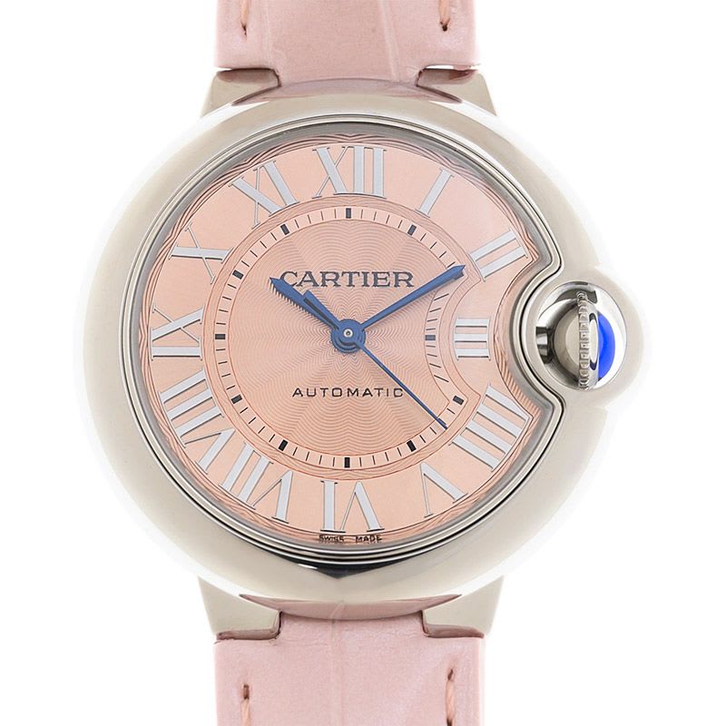 Photo of Ballon Bleu de Cartier Steel Pink Dial 33mm
