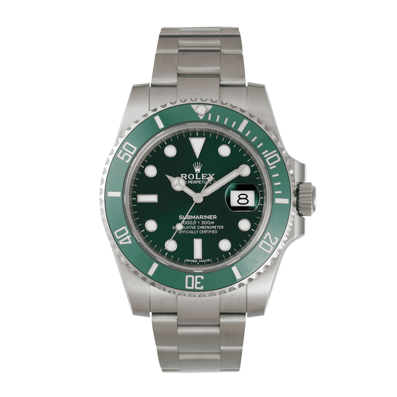 Photo of Submariner Date Steel Green Dial "Hulk" 40mm