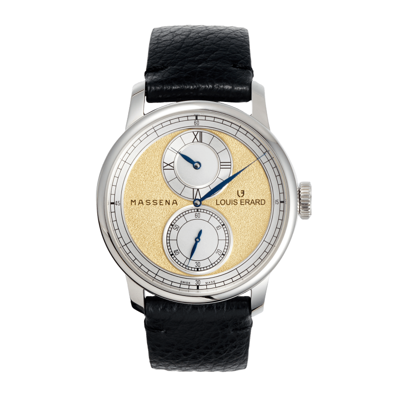 Photo of Excellence Le Régulateur Louis Erard x Massena LAB Gold 42mm