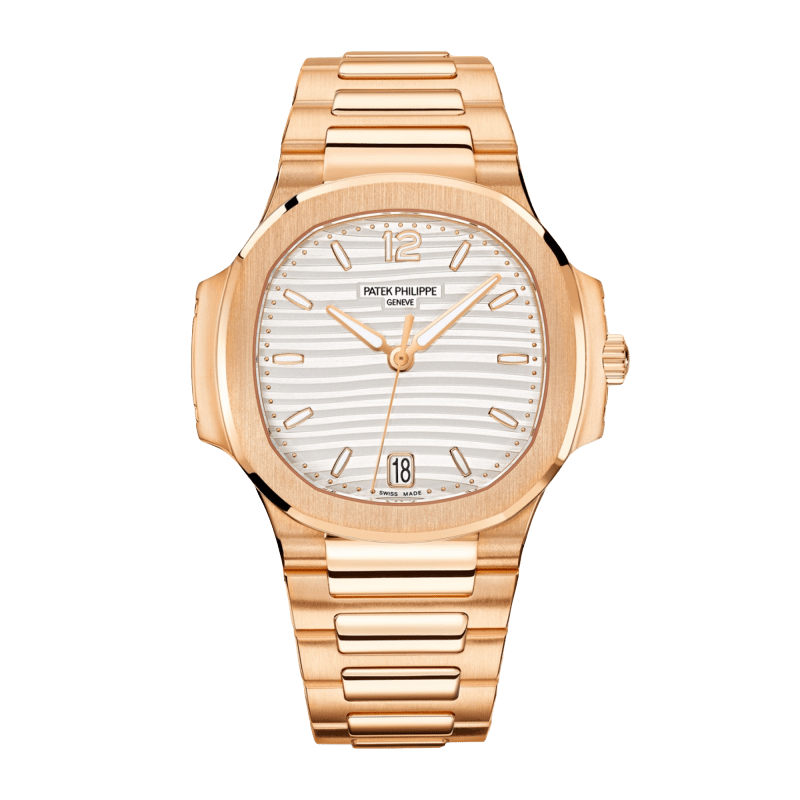Photo of Nautilus Ladies Rose Gold Silver Dial 35mm