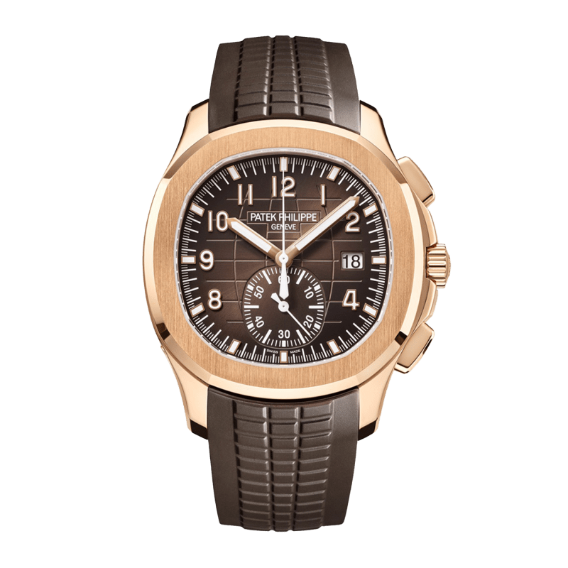 Photo of Aquanaut Chronograph Rose Gold Brown Dial 42mm