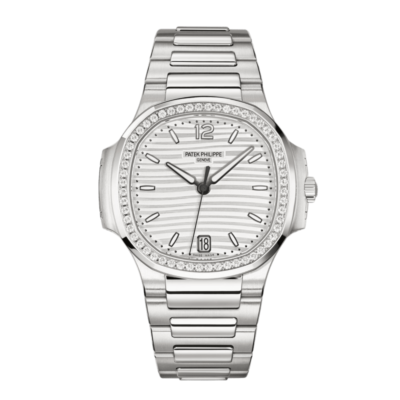 Photo of Nautilus Ladies Steel Diamond White Dial 35mm