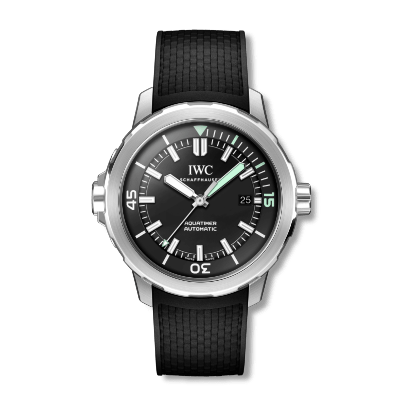 IWC Aquatimer Deep Two Steel Black Dial 46mm IW354702 - Make an