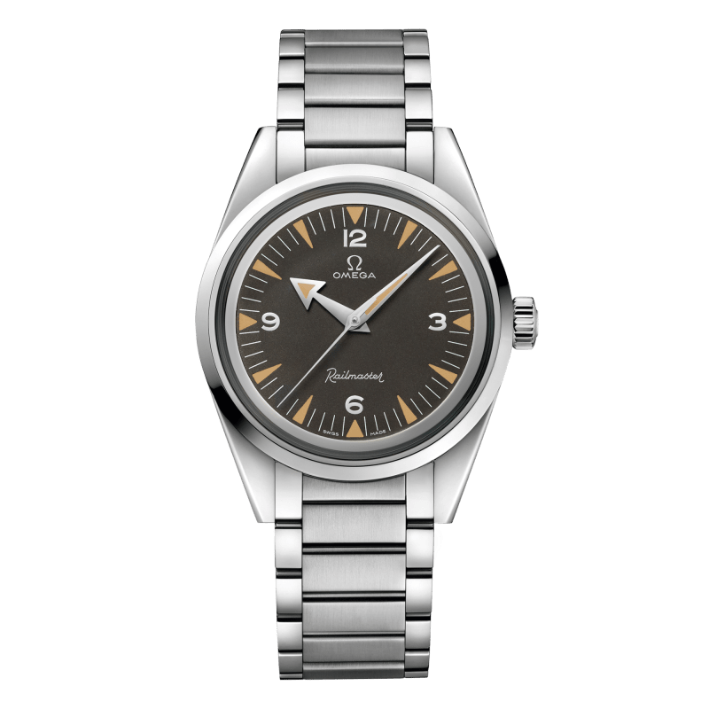 Photo of Railmaster "60th Anniversary" Steel Black Dial 38mm
