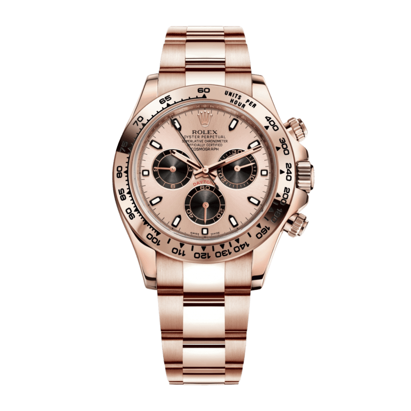 Photo of Daytona Rose Gold Pink Dial 40mm