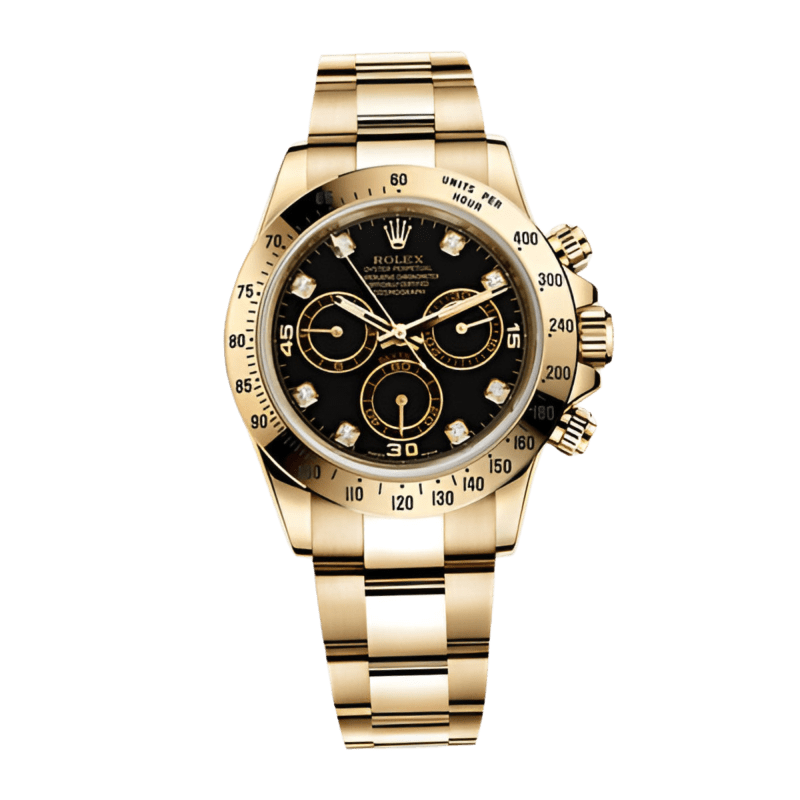 Photo of Daytona Yellow Gold Black Dial 40mm