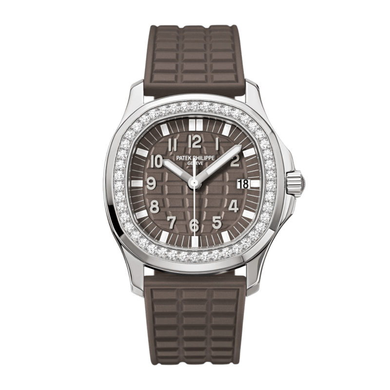 Photo of Aquanaut Steel Diamond Brown Dial 35mm
