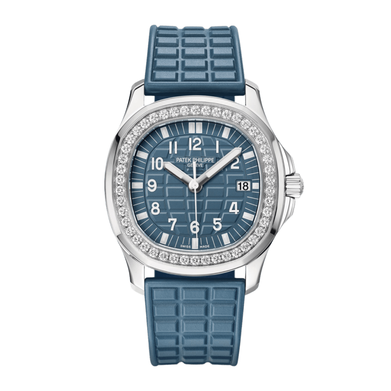 Photo of Aquanaut Steel Diamond Blue Dial 35mm