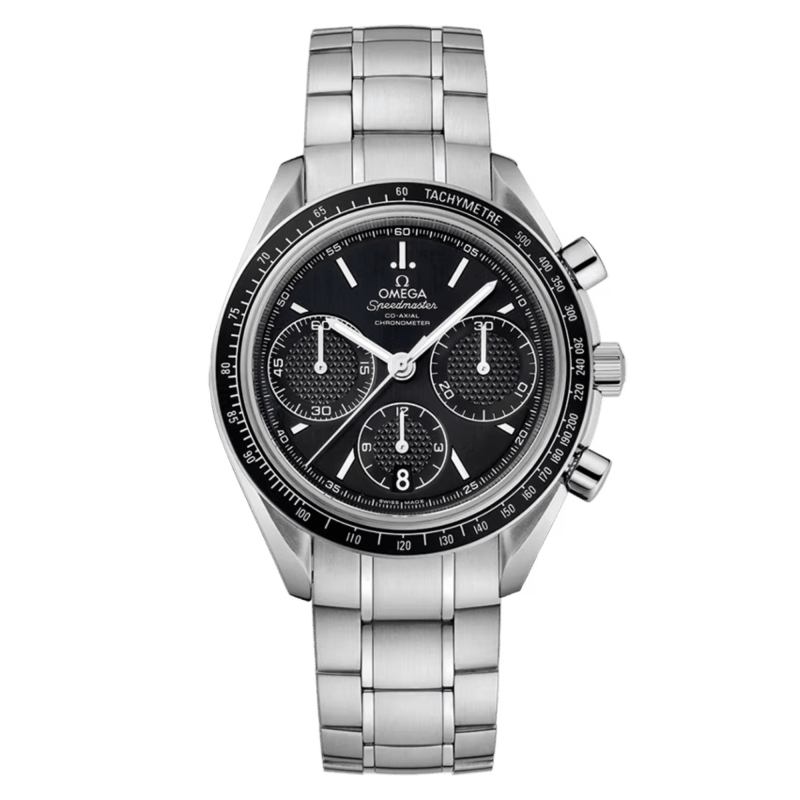 Photo of Speedmaster Racing Steel Black Dial 40mm