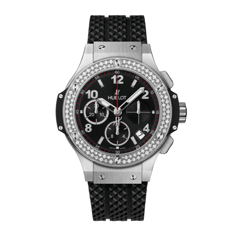 ビッグバド　BIGBUD① Hublot Big Bang Original Chronograph Steel Black Dial 41mm 341.SB
