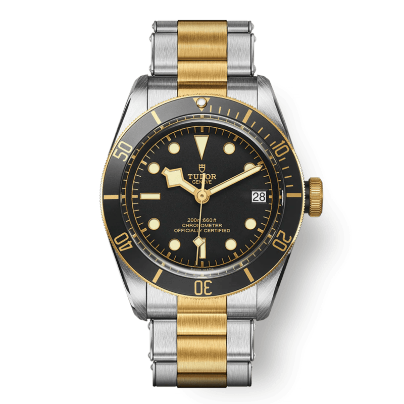Photo of Heritage Black Bay Yellow Gold & Steel Black Dial 41mm