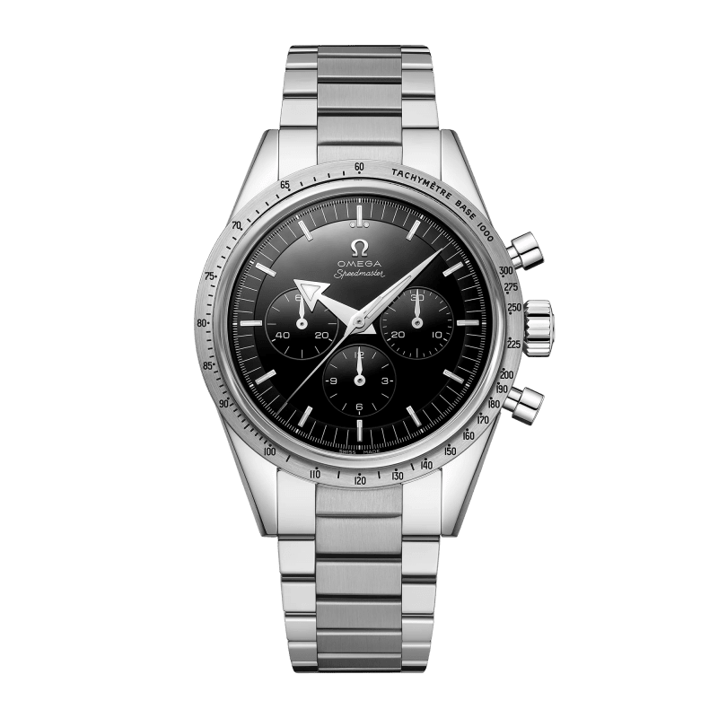 Photo of Speedmaster Moonwatch White Gold Black Dial 38mm