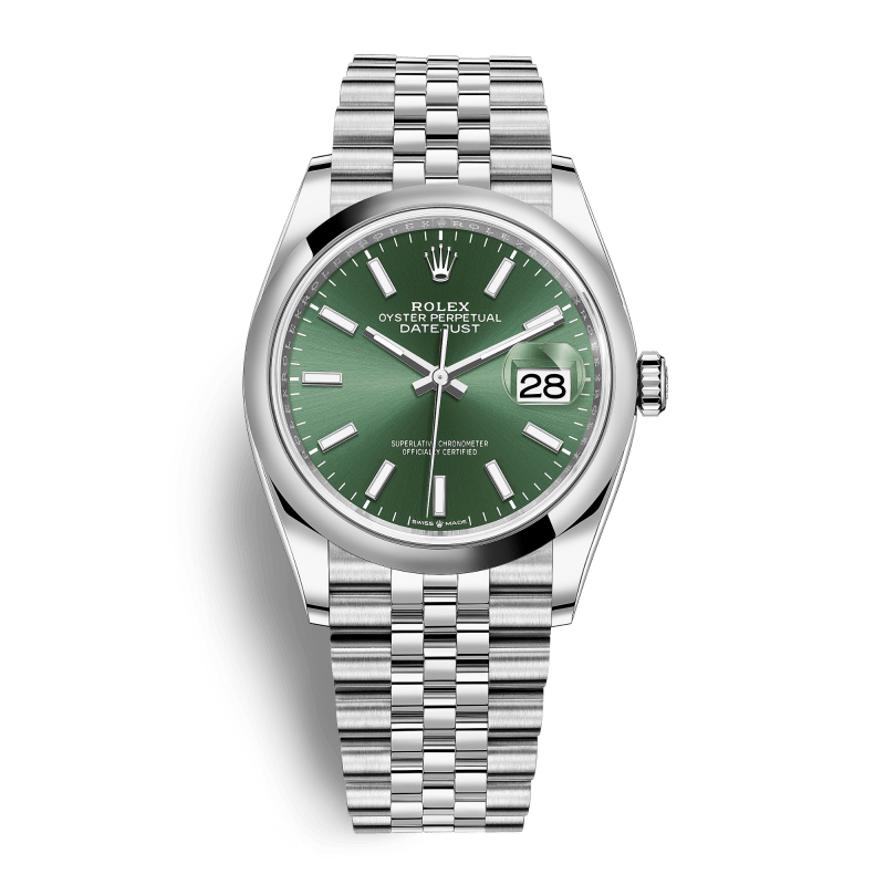 Photo of Datejust Steel Jubilee Green Dial 36mm