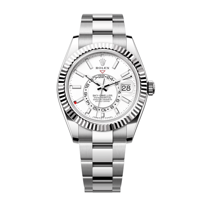 Rolex Sky-Dweller Steel Black Dial 42mm 326934-0005 - Make