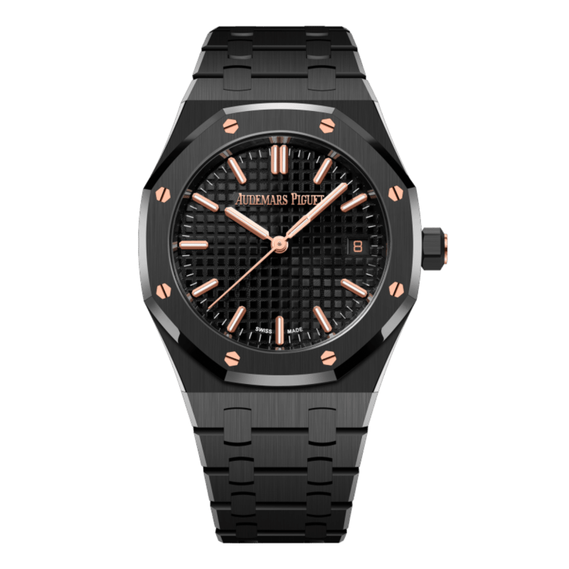 APロイヤルオーク ノベルティ　ブラック Audemars Piguet Royal Oak Chronograph Ceramic Black Dial 41mm