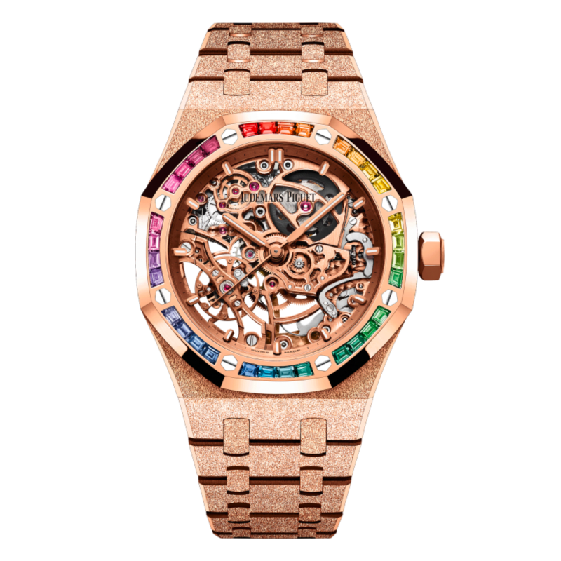 Audemars Piguet Royal Oak Double Balance Wheel Frosted White Gold